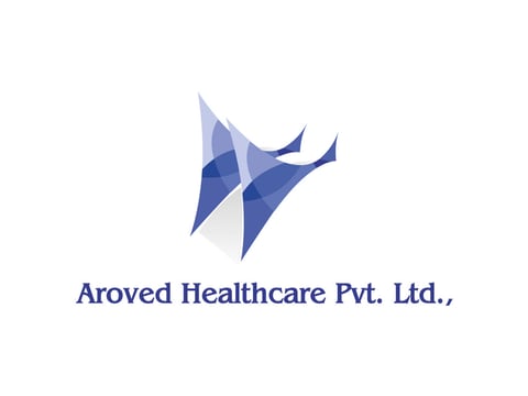 Aroved Healthcare logo designed by Daffodil
