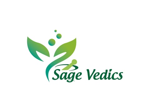 Sage Vedics logo designed by Daffodil
